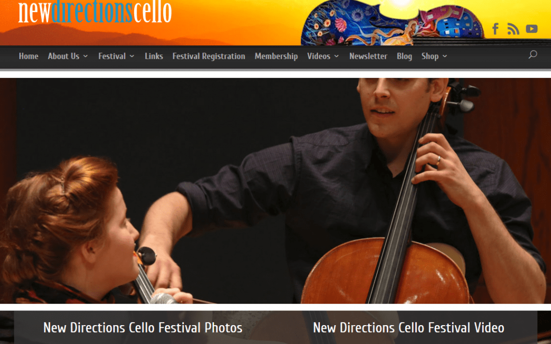 Just launched – Drupal to WordPress Conversion – New Directions Cello
