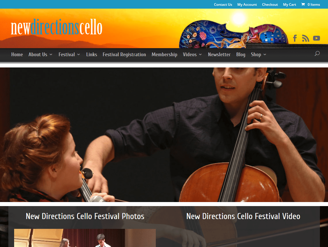 Just launched – Drupal to WordPress Conversion – New Directions Cello