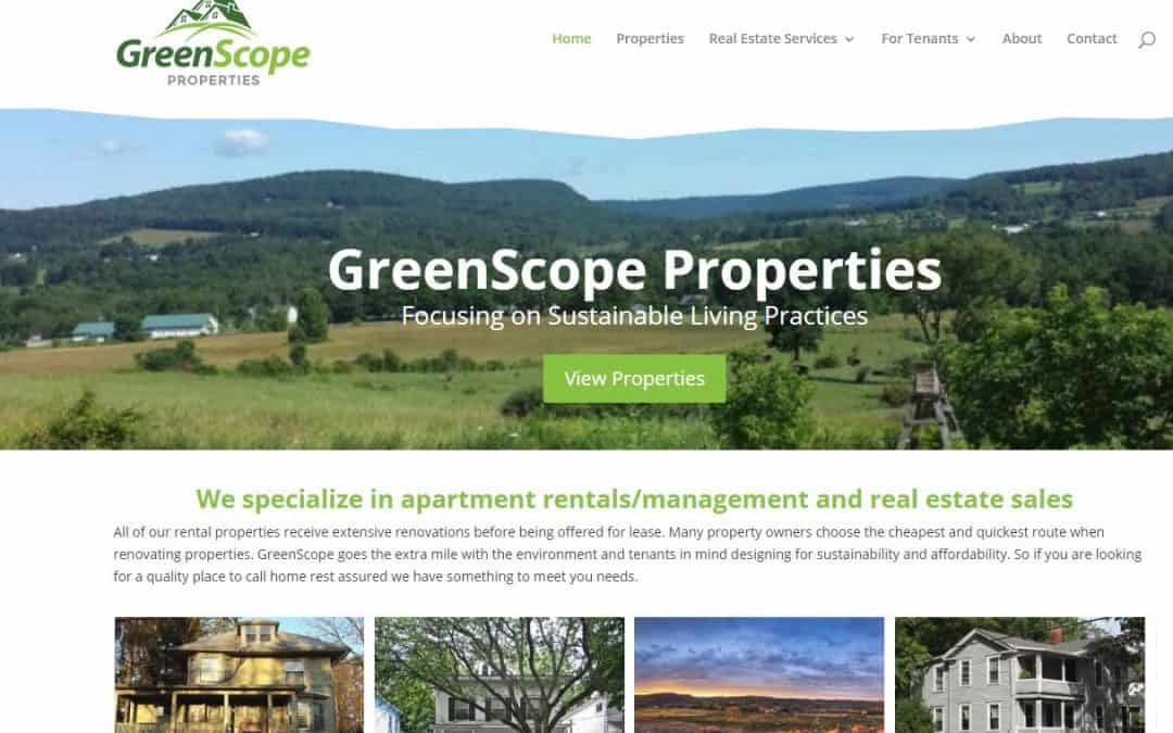 WordPress Redesign Project – GreenScope Properties